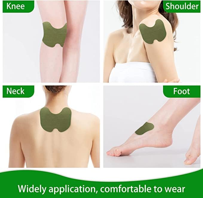 Herbal Knee Relief Patch – Wormwood Extract, Instant Joint & Arthritis Pain Relief
