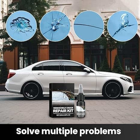 Car Windshield Crack Repair Kit – Quick & Easy Fix ( Pack Of 2 )